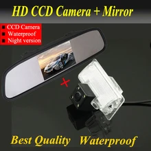 Full HD 4.3 » автомобиль зеркало + CCD 4 из светодиодов камера заднего вида для Nissan TEANA TIIDA Sylphy Nissan Altima