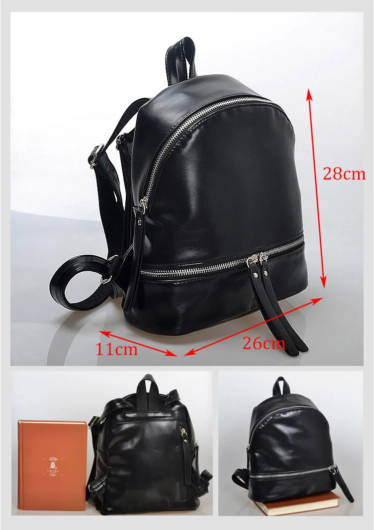 NIGEDU brand Women Backpack vintaeg High quality soft PU leather School Bag for girls Rucksack small Female Travel Backpacks (1)