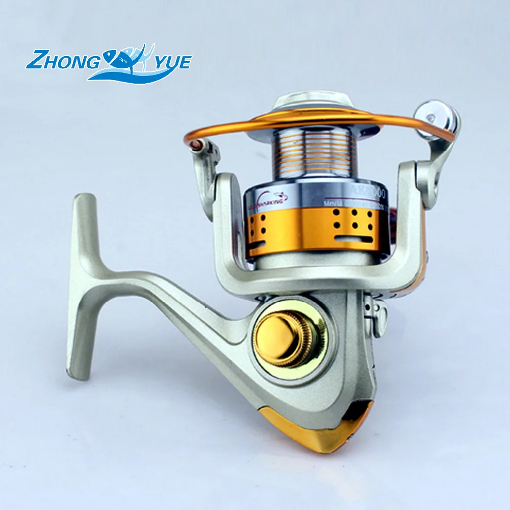 Beste 2016 Promotie! CK1000 7000 Serie 12BB Aluminium Spool Superieure Ratio 5.5 1 Spinning Visserij reel Spinning Reel