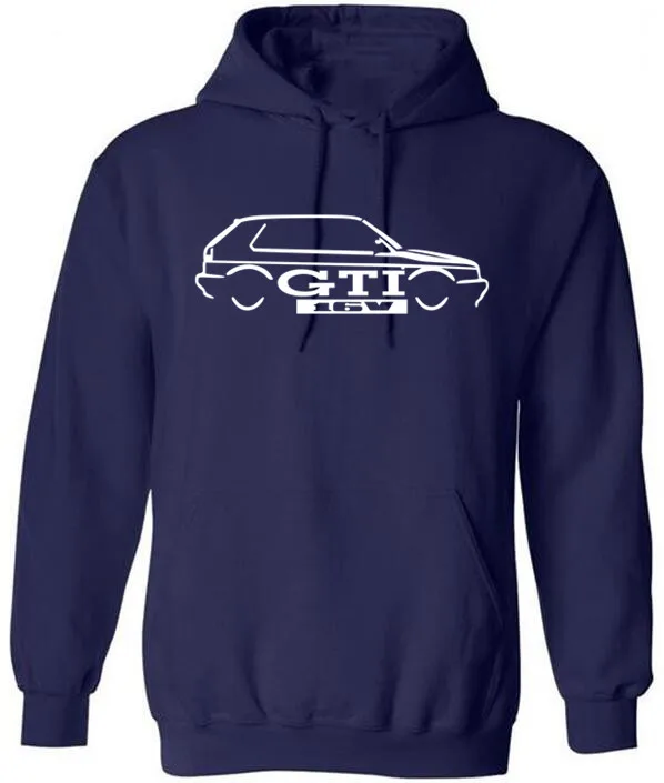 Подробная информация о V W Гольфы GTI MK 2 вдохновил классический автомобиль толстовка# MK2 16 V