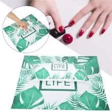 Ручная Подушка для дизайна ногтей, набор для салона, подставка для рук, подставка для ногтей, подушка, ПУ, моющийся коврик для маникюра