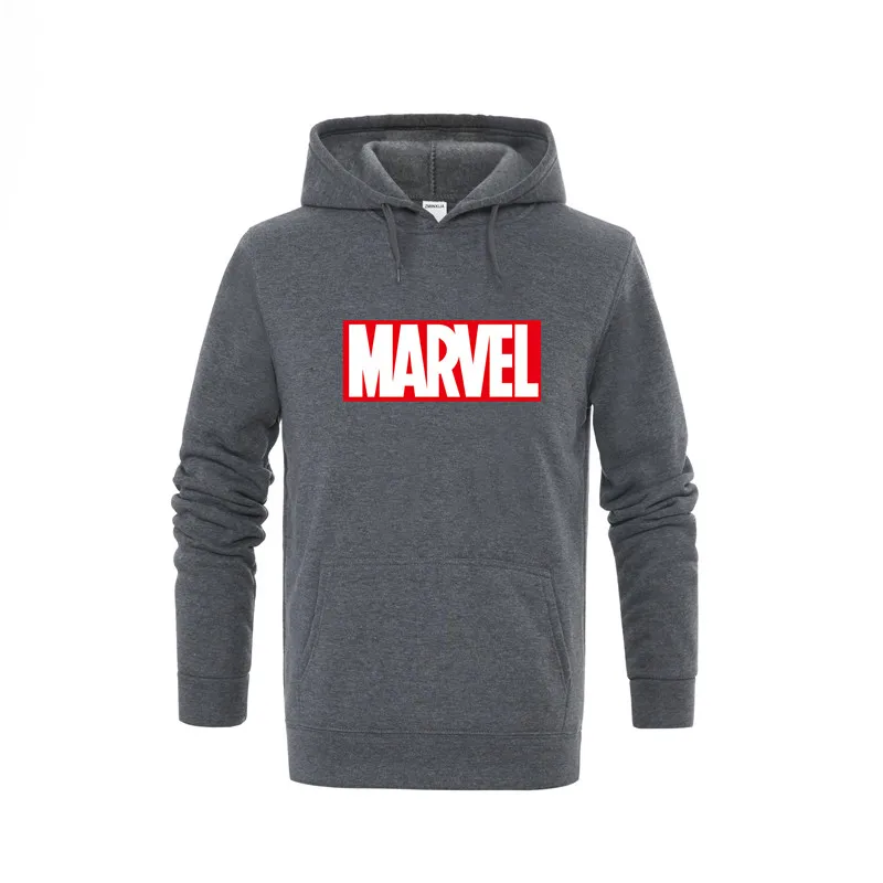 2019 осенние и зимние брендовые толстовки мужские высокого качества MARVEL с