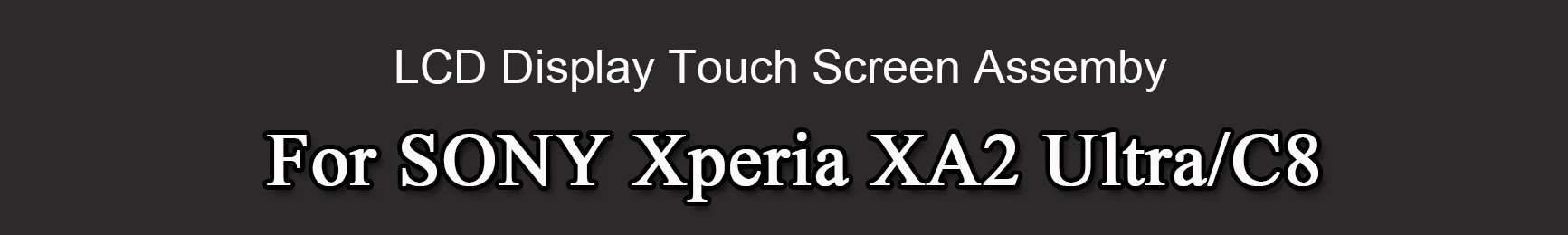 OPesea 6,0 ''для SONY Xperia XA2 Ultra/C8 H4233 H4213 H3213 H3223 ЖК-дисплей панель сенсорный экран дигитайзер сборка