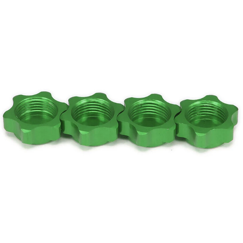 

1:8 Scale Wheel Hub Cover Hex 17mm Nut Rim Anti-dust Cover For RC Car Buggy