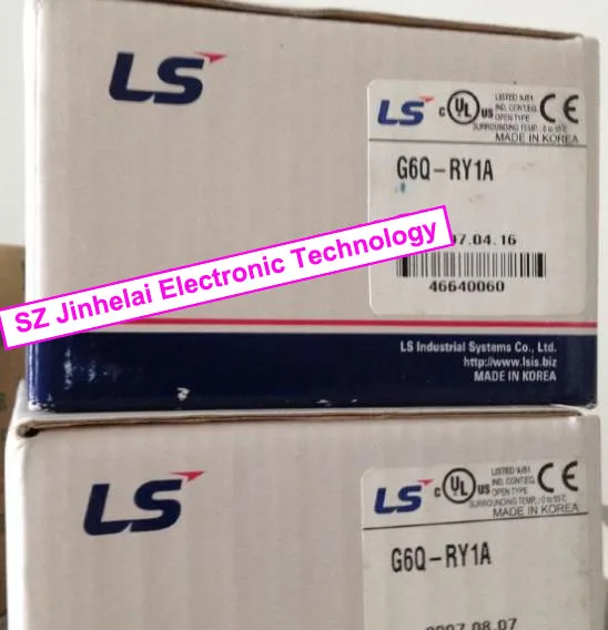 

100% New and original G6Q-RY1A LS(LG) PLC Output module