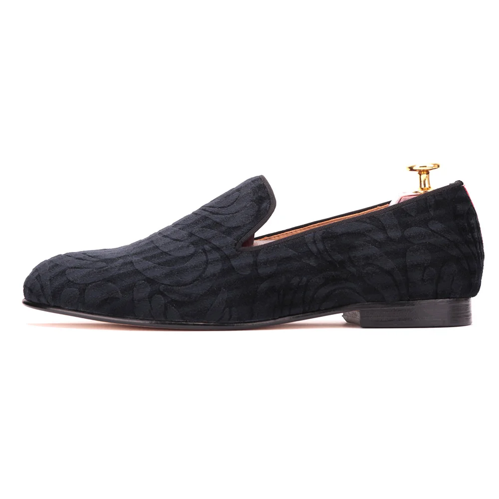 Arrivée Mocassins Main Robe À La Plus Noir Luxe Intérieure Nouvelle Fond Et Véritable Appartements Semelle Taille En De Chaussures Hommes Partie Bal Cuir yPvO8wmNn0