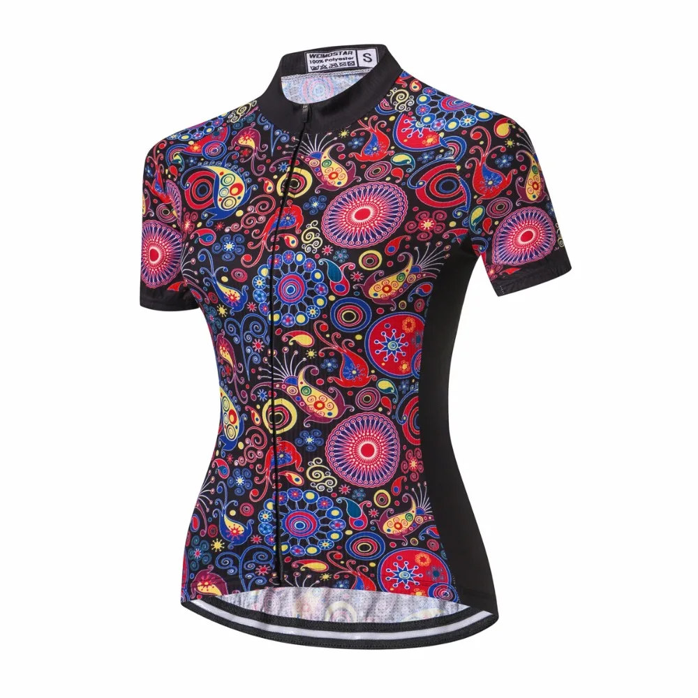 

Cycling jersey Women Bike jersey Mountain Road MTB Top Maillot Breathable shirts Short sleeves racing Blouse breathable