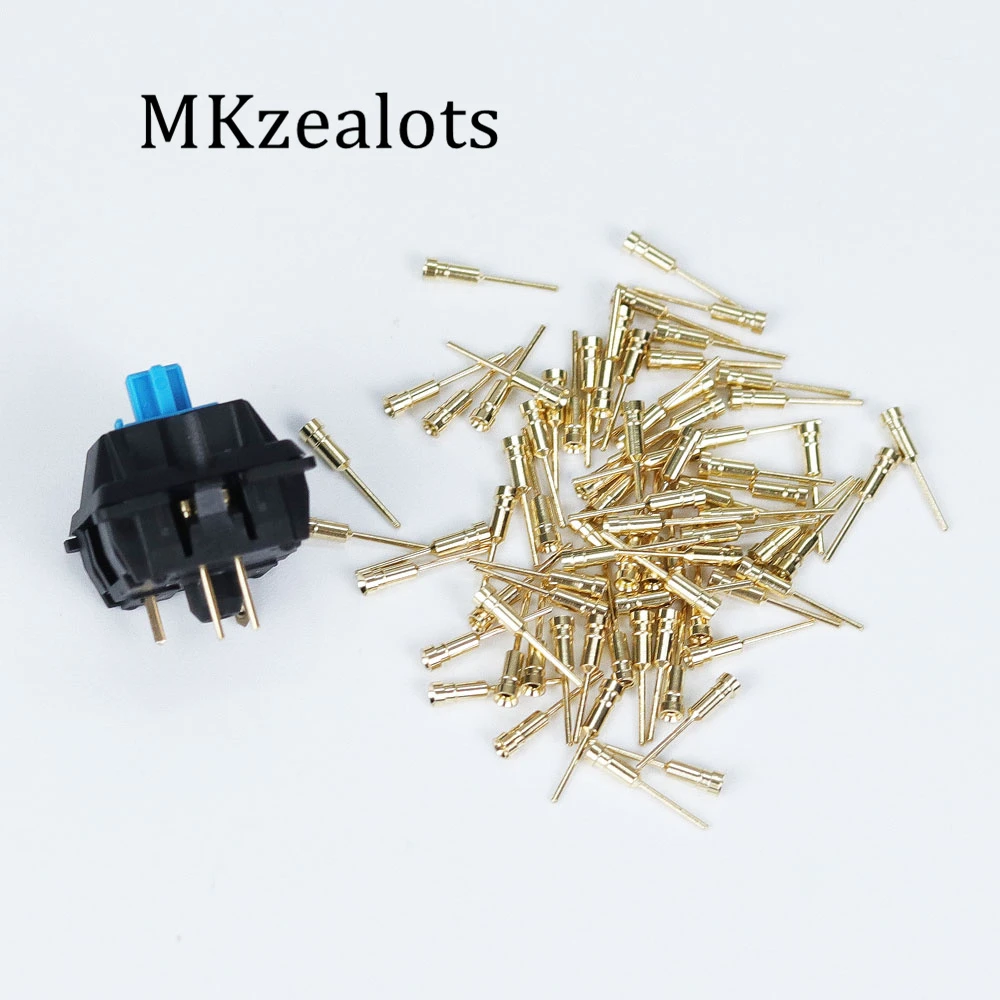 Wholesales LED hot plug Crystal Oscillator base for cherry mx switch kailh gateron outemu otm blue red black brown silver golden digital keyboard computer