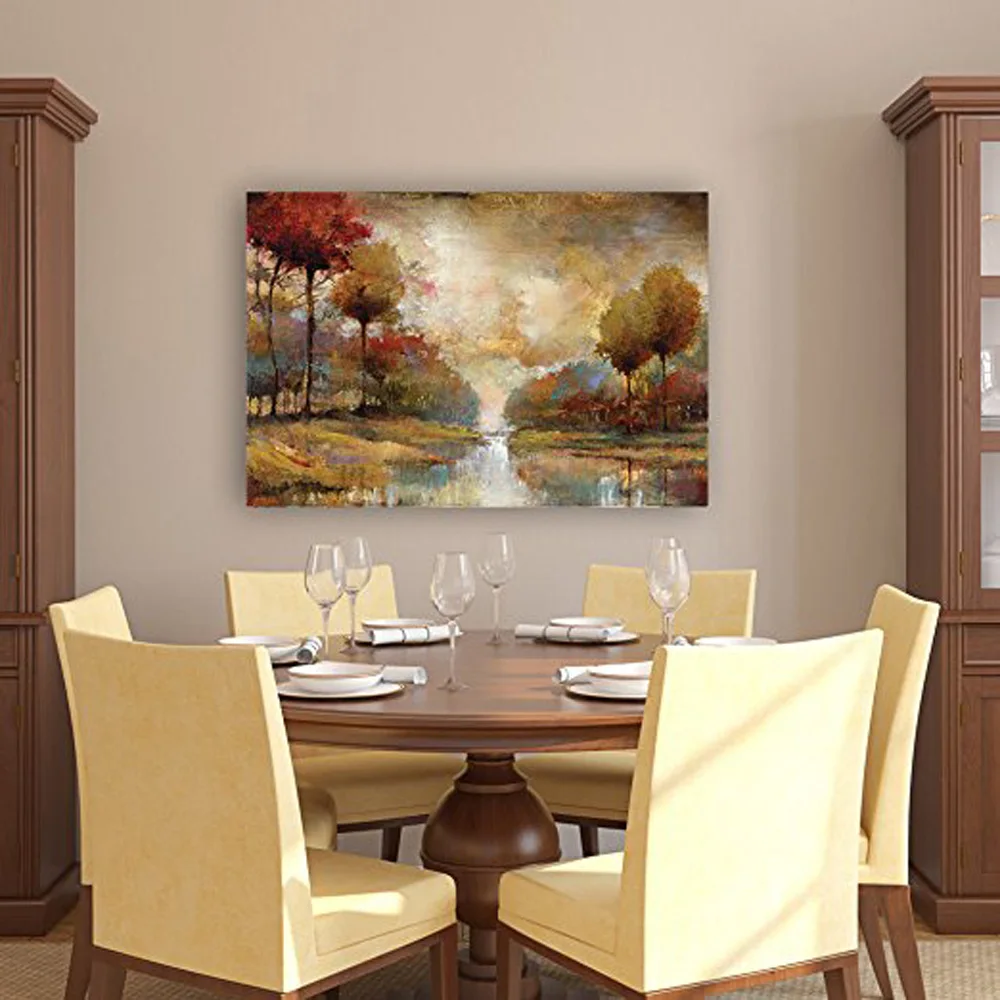 

Wall Art Picture For Living Room Modern landscape Oil Painting On Canvas Office Decoration 100% Hand Painted Pictures No Framed