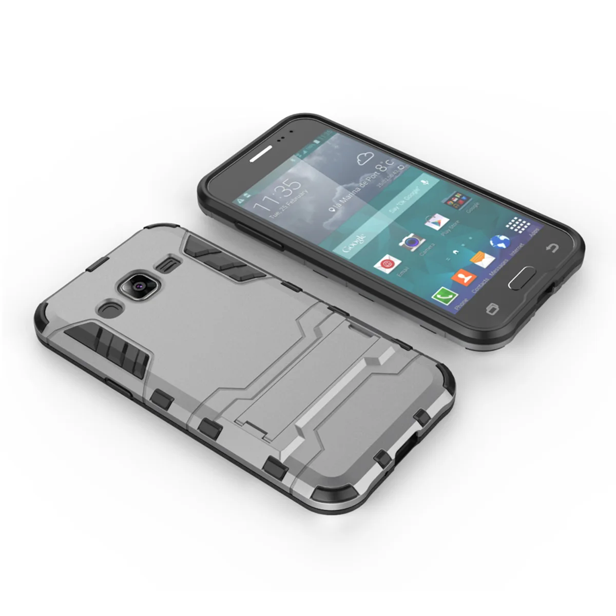 Luxury Iron Man Cases Shockproof Armor Hybrid Cover For Samsung Galaxy