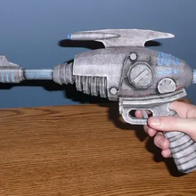 Бумажная модель HD рисунки Alien Shock Wave пистолет