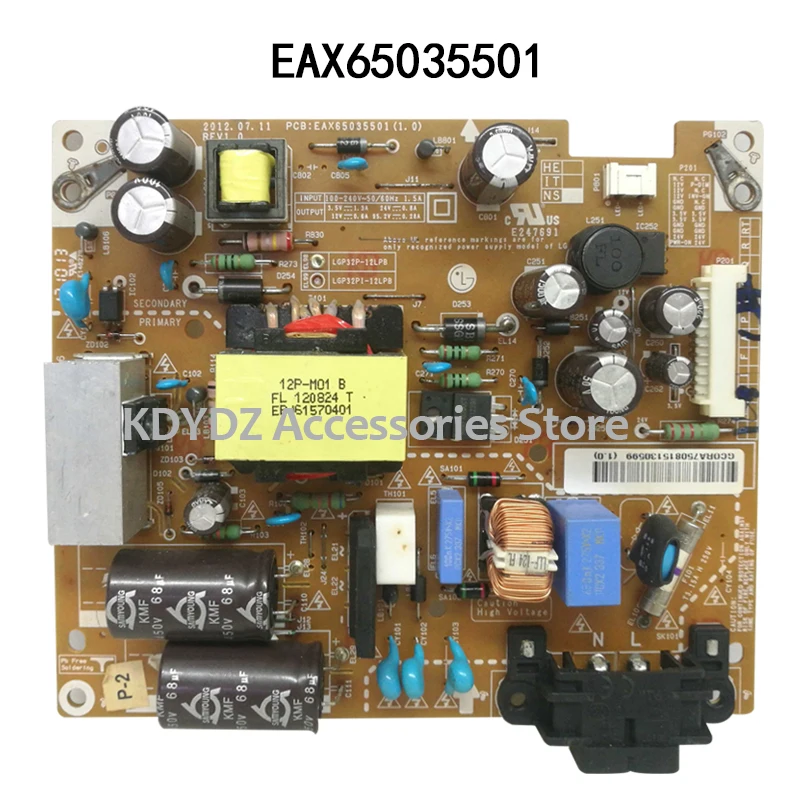 

free shipping Good test power board for 32LN519C-CC LGP32P-12LPB EAX65035501 EAX64762501
