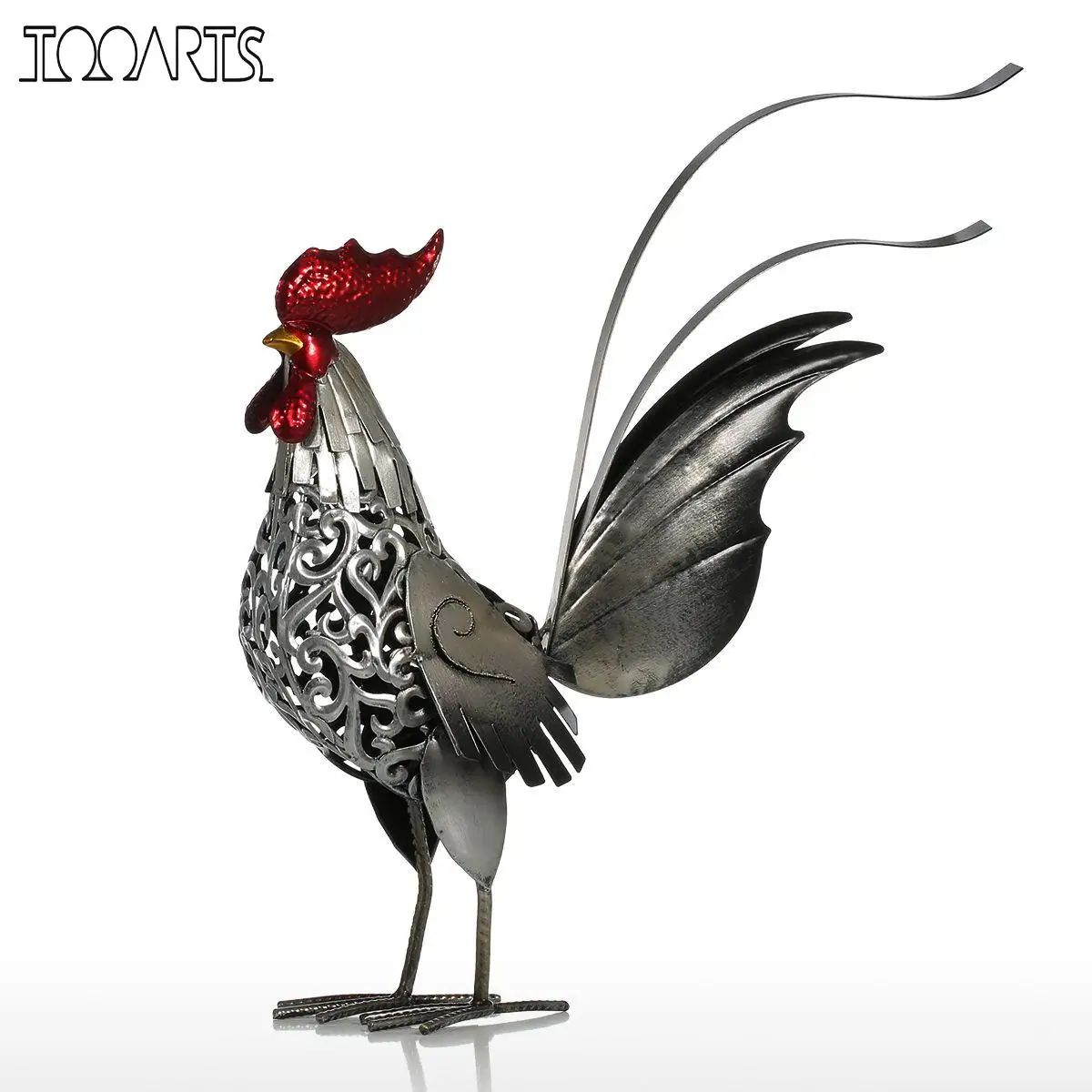 Popular Metal Rooster Decor Buy Cheap Metal Rooster Decor Lots with metal rooster home decor for Home