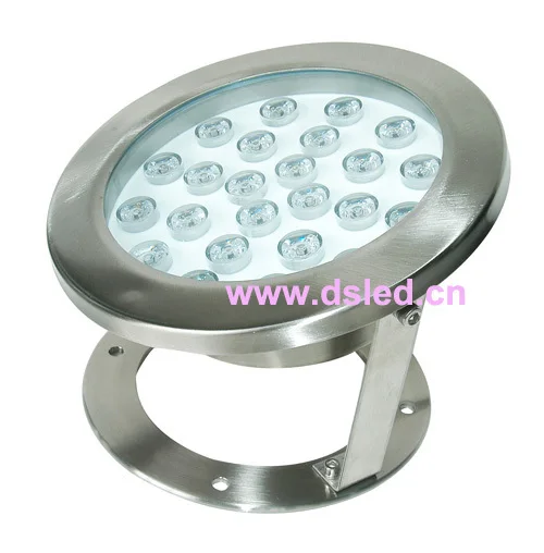 

Stainless steel,IP68,high power,24W outdoor LED spotlight,LED pool light,24V DC,DS-10-45,good quality,2-year warranty
