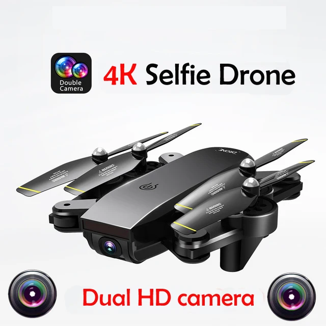 Модернизированный SG700 Wi Fi Радиоуправляемый вертолет с 4K HD двойной камерой
