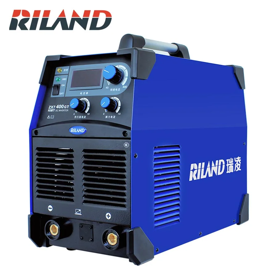 RILAND ZX7 400GT IGBT инверторный Сварочный аппарат 380 В портативный сварочный