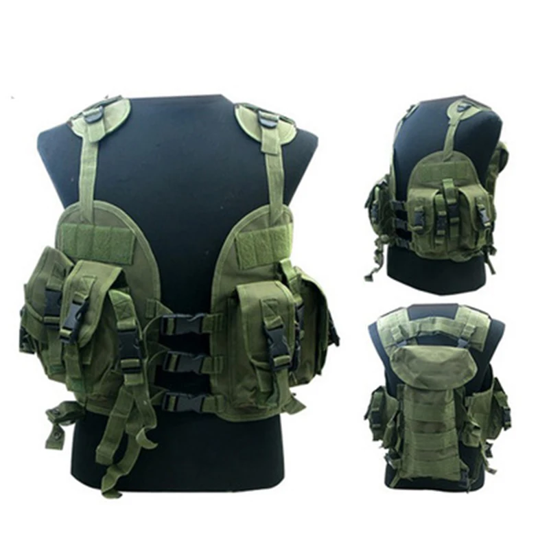 Военный жилет 97 Navy SEAL тактический армейский CS для страйкбола зеленый черный