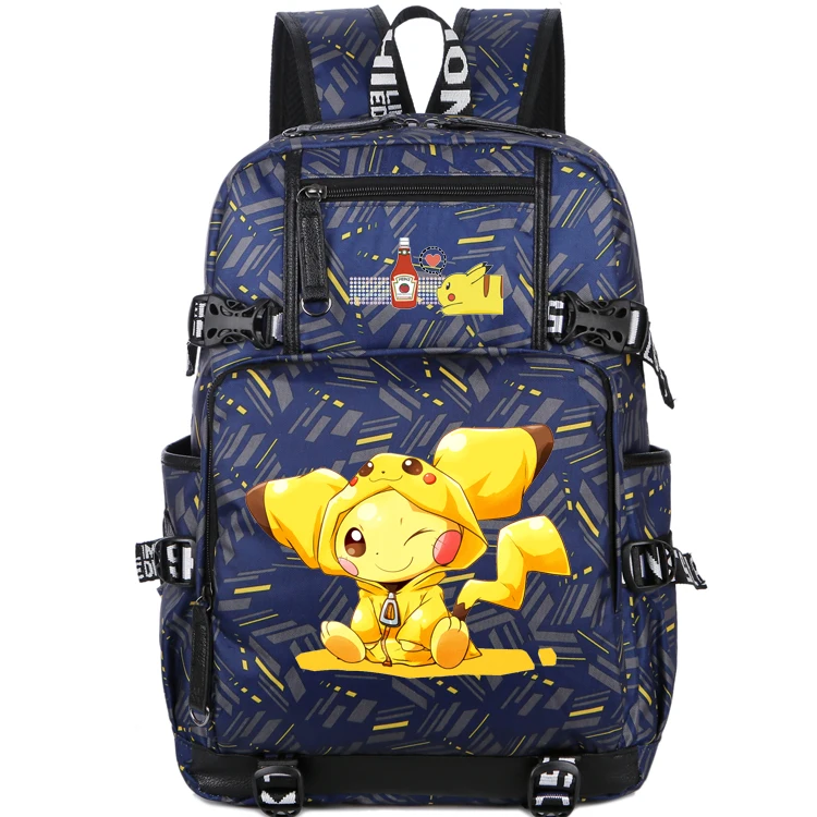 Рюкзак Pokemon для женщин с героями мультфильмов Пикачу компьютера путешествий