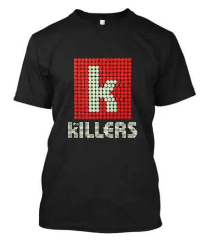 

Summer 2018 Famous Brand New THE KILLERS RoBand Loo Rare Desin Men's Bla T-Shirt Size S to 5XL Hot Sale Casual Clothing