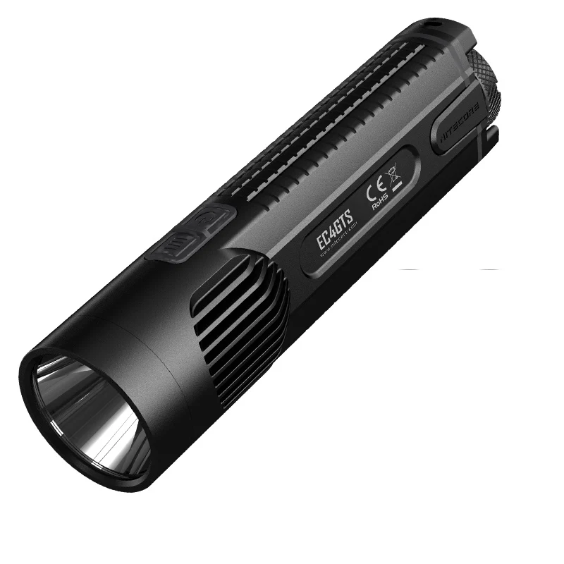 NITECORE EC4GTS Высокопроизводительный Мощный светильник, светильник-вспышка дальнего действия, супер-яркий интегрированный поисковый светильник - Испускаемый цвет: EC4GTS--NO BATTERY