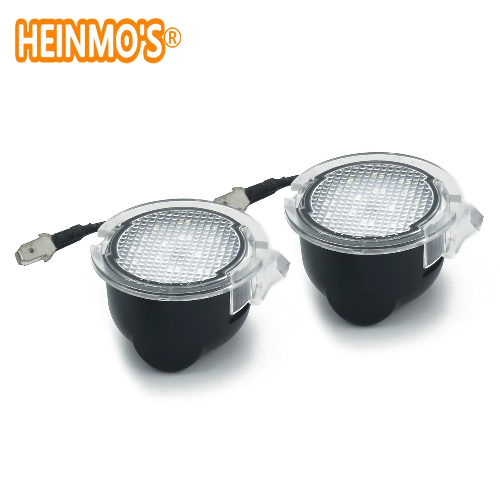 F150 LED Under Side Mirror Lights For Ford Edge Mondeo Explorer Taurus F-150 Pick Up Heritago S-max Rearview Mirror Puddle Lamp (2)