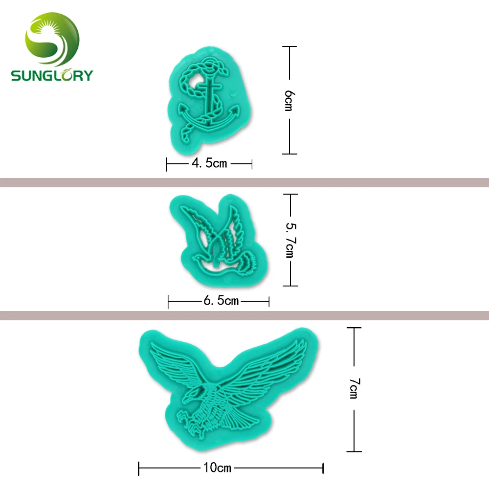 3 шт. пластиковые формочки для печенья голубь|dove cookie cutter|cookie cuttercutter mold |