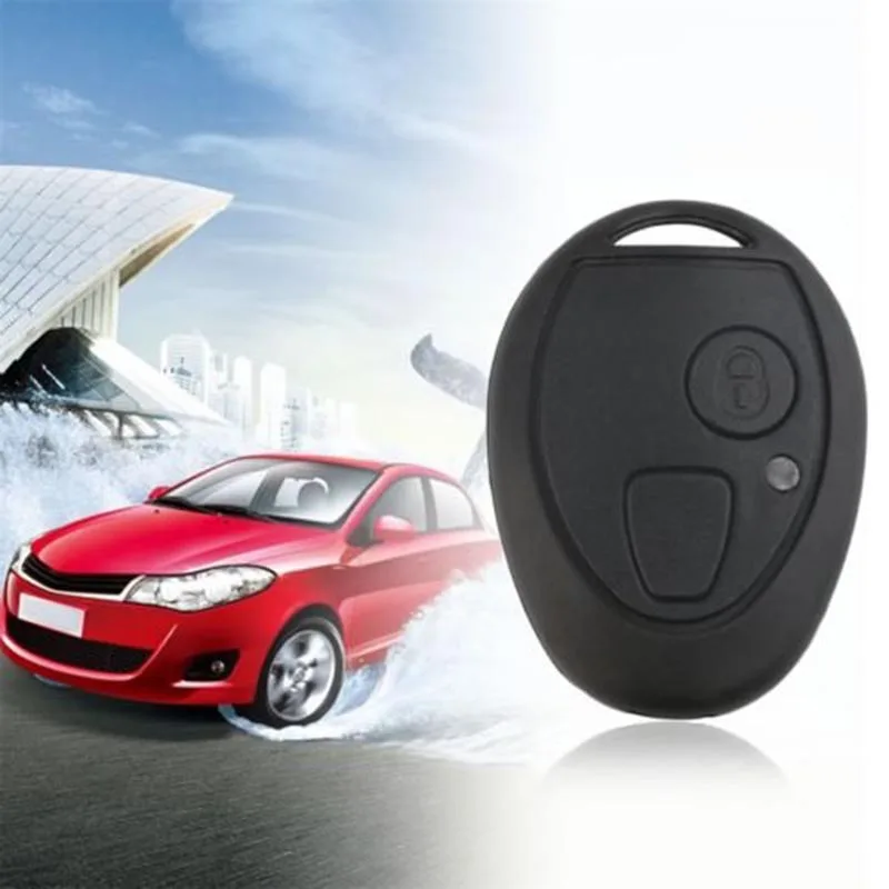 

Portable Keyless Entry Remote Control Key Shell Case Cover Replacement 2 Button for Rover 75 MG ZT Land Discovery