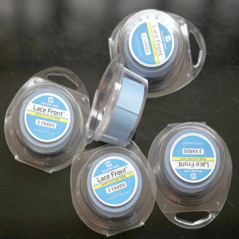 20 rolls per lot 3/4 inches x 3 yards Lace front Support tape , wig's tape . hair adhesive tape lace front support tape