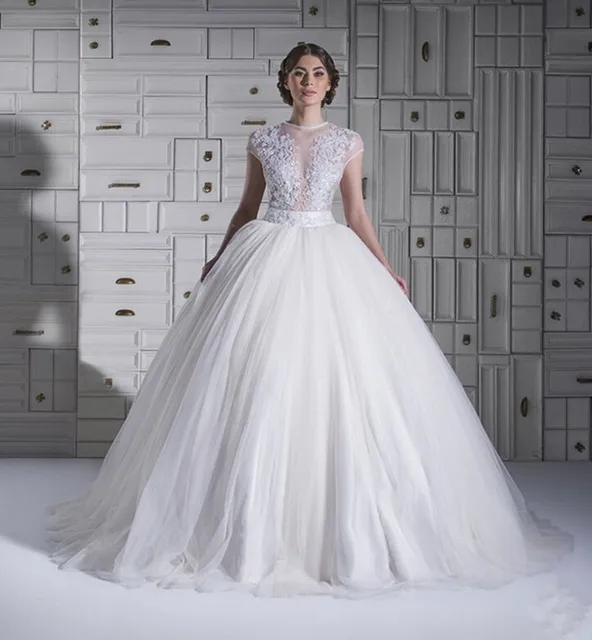 2017 Princess Style Wedding Dresses Toptranspa Ball Gowns Tulle 2017 Princess Style Wedding Dresses Toptranspa Ball Gowns Tulle Lace Sleeves Dress Bride