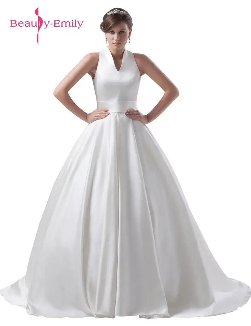 attractive-V-neck-Sleeveless-Ball-Gown-Satin-Best-Wedding-Dresses-23122-84224