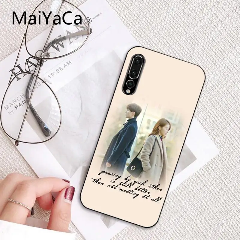 Роскошный чехол для телефона Maiyaca Star Idol Lee Dong wok Yoo In Na Huawei P9 P10 Plus Mate9 10 Mate10 Lite P20 Pro
