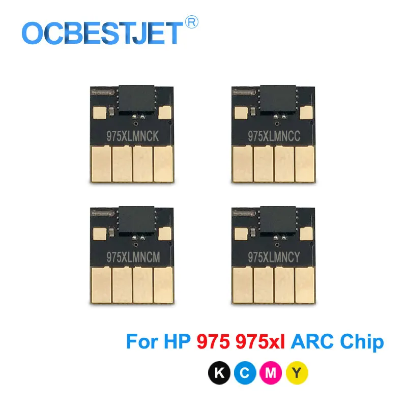 975XL чип ARC для HP 975 PageWide Pro 352dw 377dw 452dn 452dw 477dn 477dw 552dw Постоянный | Компьютеры и офис