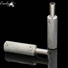 1 шт. 16 мм профессиональная ручка для татуировки из нержавеющей стали с задней стволовой татуировкой ручки для тату трубы поставка TG-118D