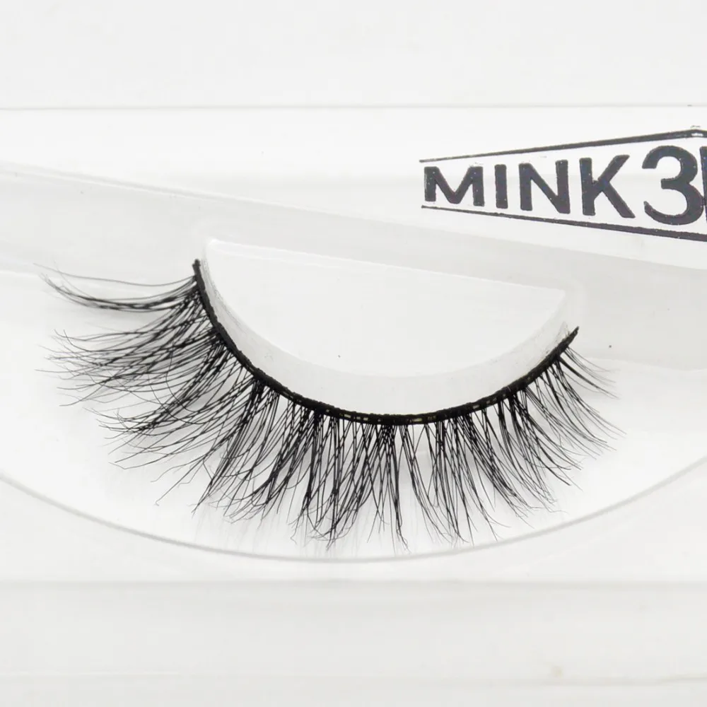 Comfatable Eyelashes 3D Mink Eyelashes Crossing Mink Lashes Hand Made