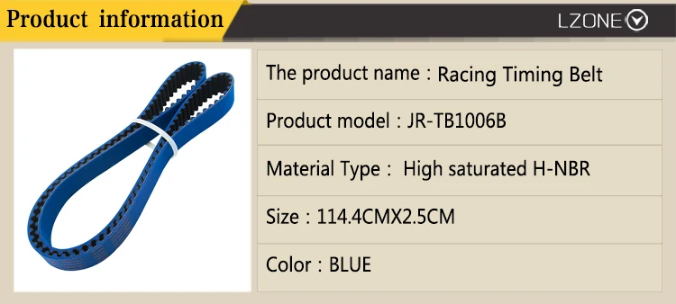 Lzone-температура гоночный Ремень ГРМ для 91-05 2JZ-GE 2JZ-GTE Toyota Supra Lexus GS300 IS300 3.0L 1356846020 OHC215 JR-TB1006B