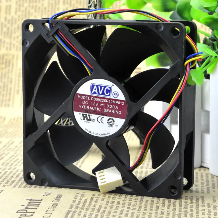 Free Delivery. 9025 9 cm/cm 4 pin/wire PWM control speed regulating hydraulic bearing CPU cooling case fans | Электроника