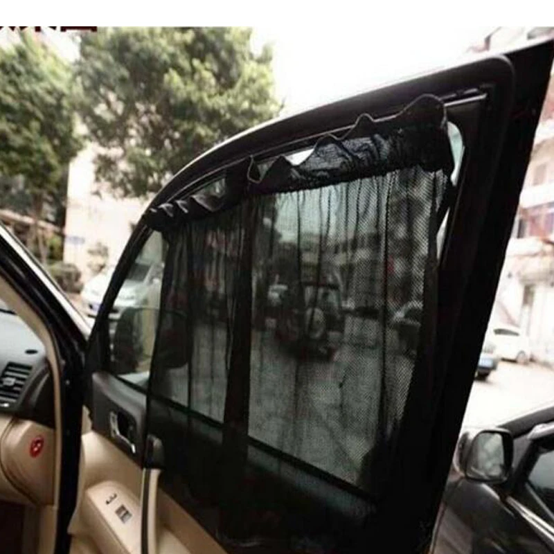 

Car Net Curtain Side Window Sun Shade Windshield Sunshade Shield Visor Summer Mesh UV Heat Block Protection Sheet
