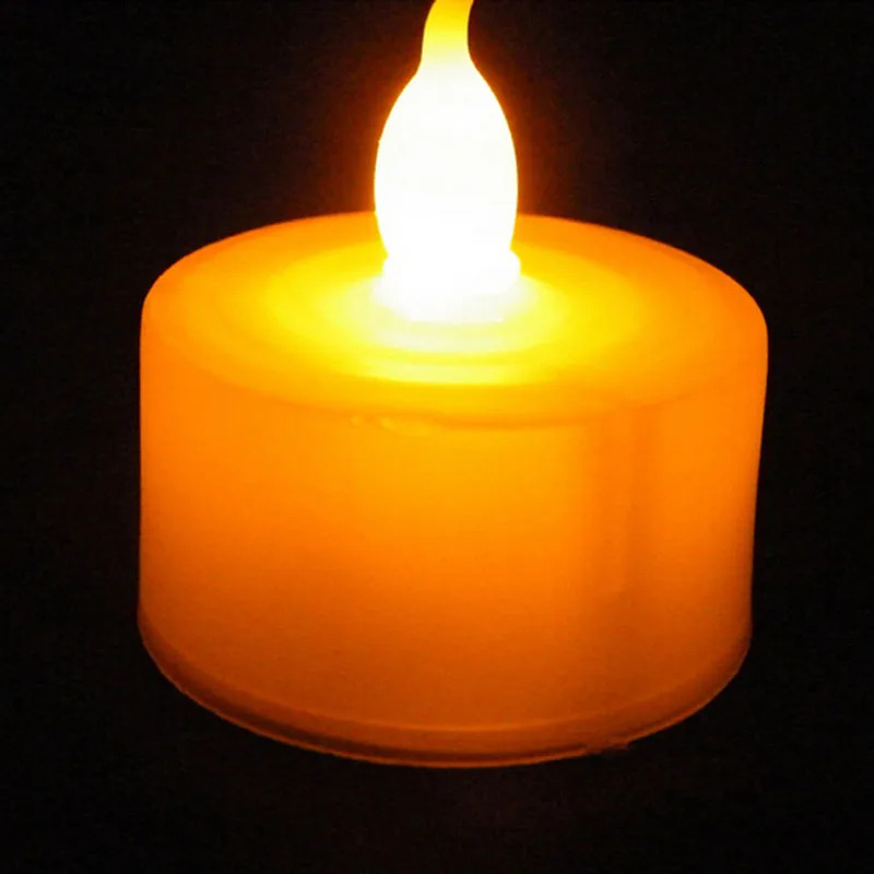 12pc LED Powered Candle Flashing TeaLight Candle Wedding Birthday Decor