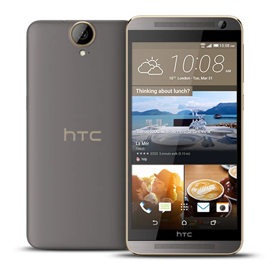 Original Unlocked HTC One E9 Plus E9pw 3GB RAM 32GB ROM 4G LTE Phone 5.5 inch MTK Helio X10 Octa Core 20MP 2800mAh SmartPhone