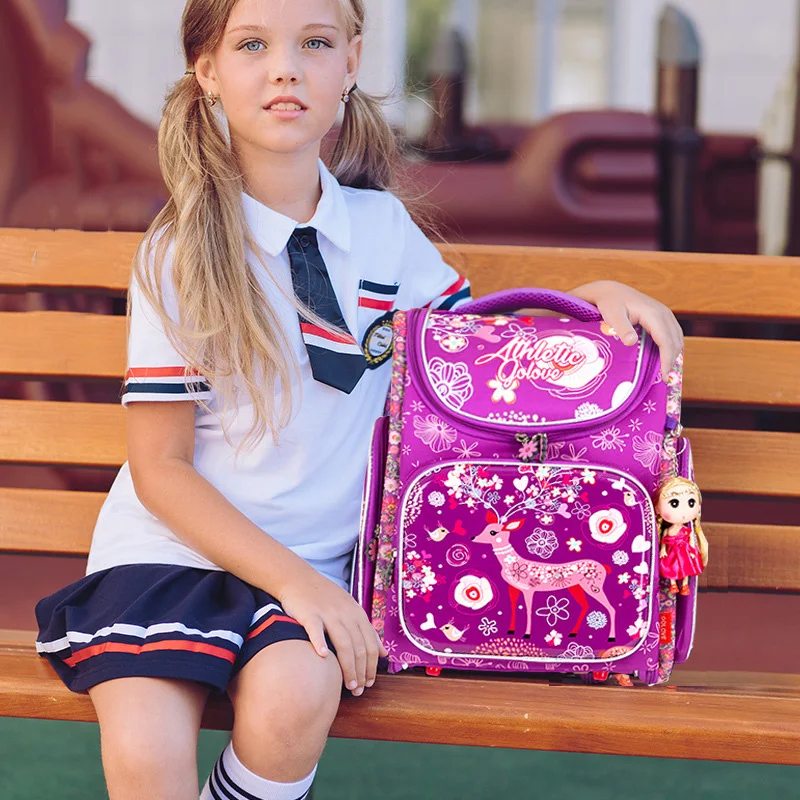 

Summer Kids Deer Schoolbag Backpack EVA Folded Orthopedic Spaceflight Children School Bags for Boys and Girls Mochila Infantil