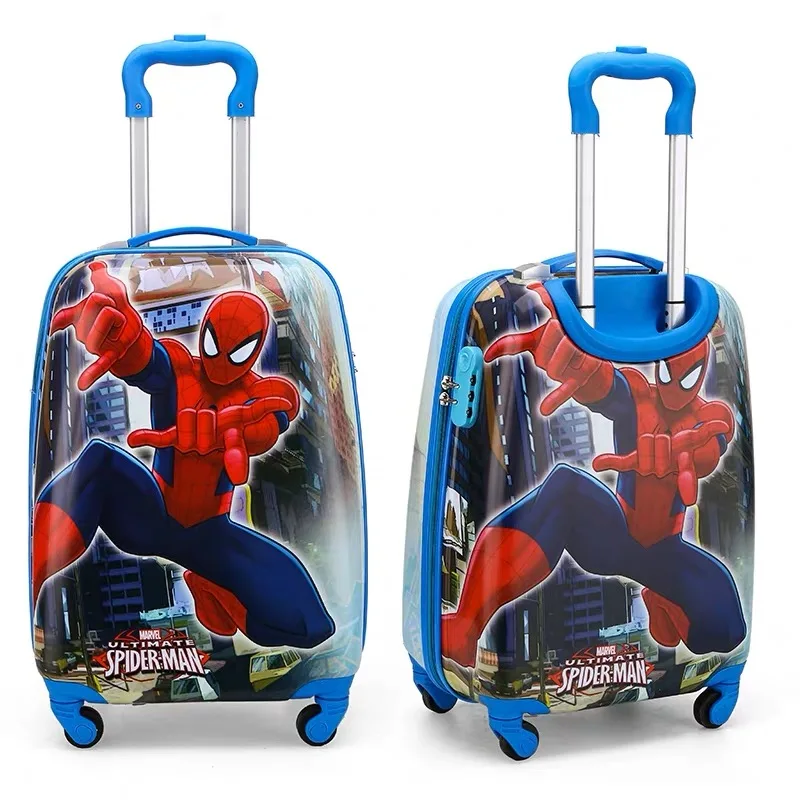 19 inch carry-on Suitcase with wheels kids Spinner luggage carton travel Rolling Luggage trolley bags children's suitcase lovely