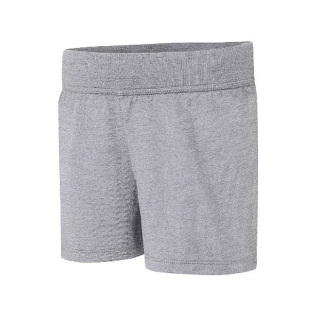 Hanes OK265 Girls Jersey Shorts Light Steel - Extra Large