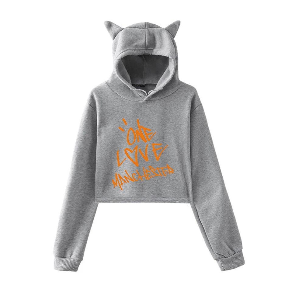  Ariana Grande Thank you next Hoodies Cat Ear Sweatshirt HighStreet Women Casual Fashion Hoodies Swe