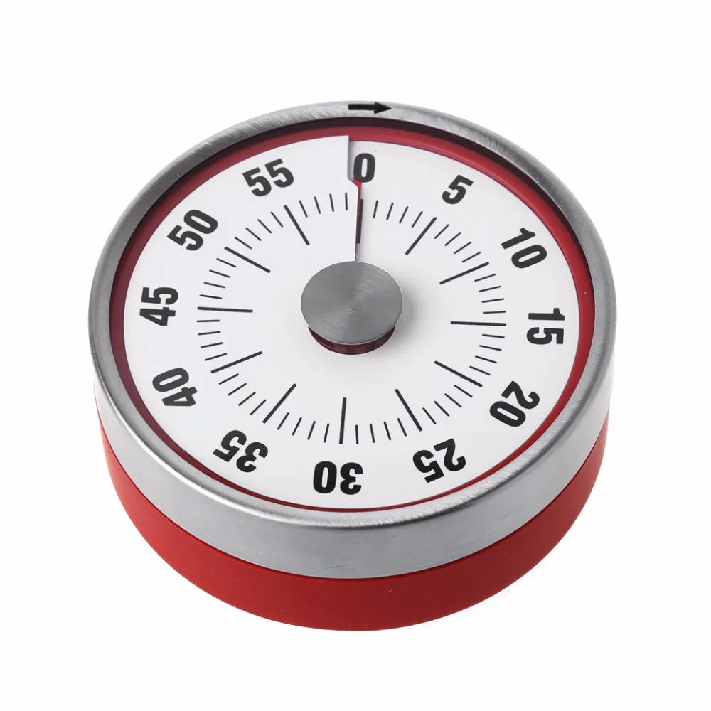 Stainless Steel Magnets Fridge Kitchen Timer Clock Mechanical Reminder Sport New Timers Tools 2019 New Stainless Steel Magnets Fridge Kitchen Timer Clock Mechanical Reminder Sport New Timers Tools 2019 New