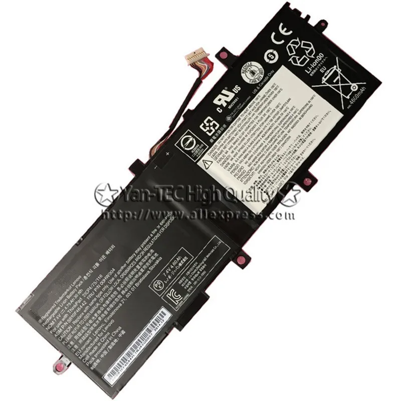 Оригинальный аккумулятор для ноутбука lenovo ThinkPad 00HW004 00HW005 00HW010 00HW011 SB10F46442 SB10F46443 4750
