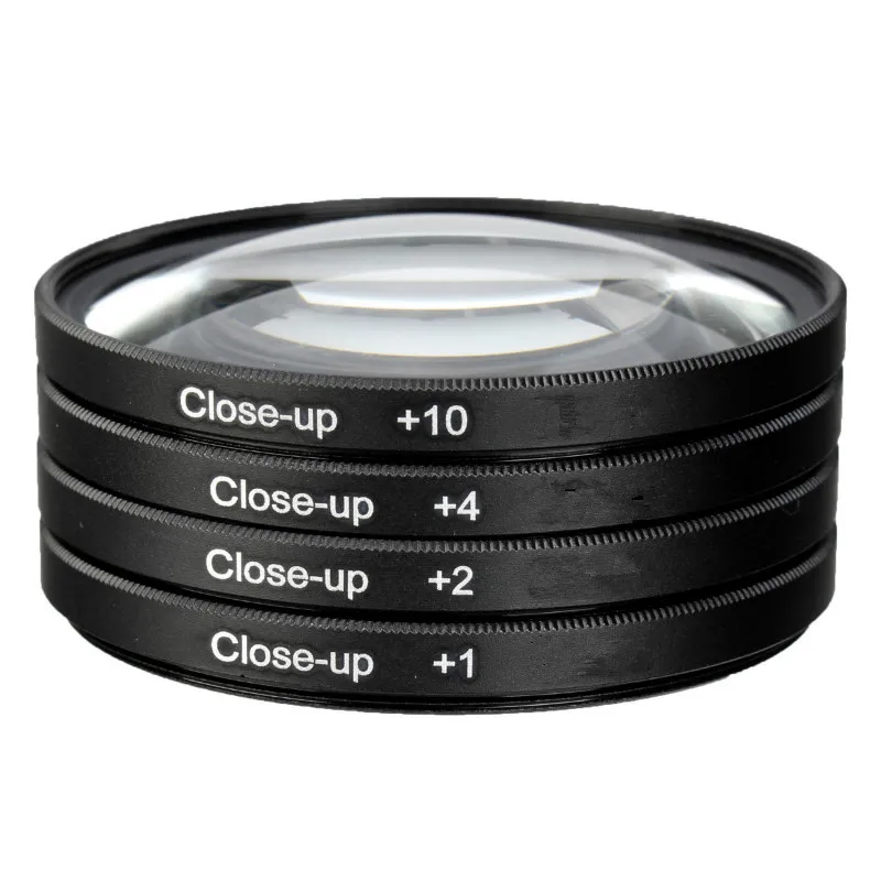Macro Close UP Lens 4 Filter Kit Bundle Tube for Nikon CoolPix P510 Camera
