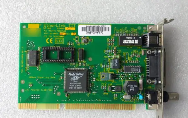 ethernet lan très joli et avec bnc aui réseau crawethernet