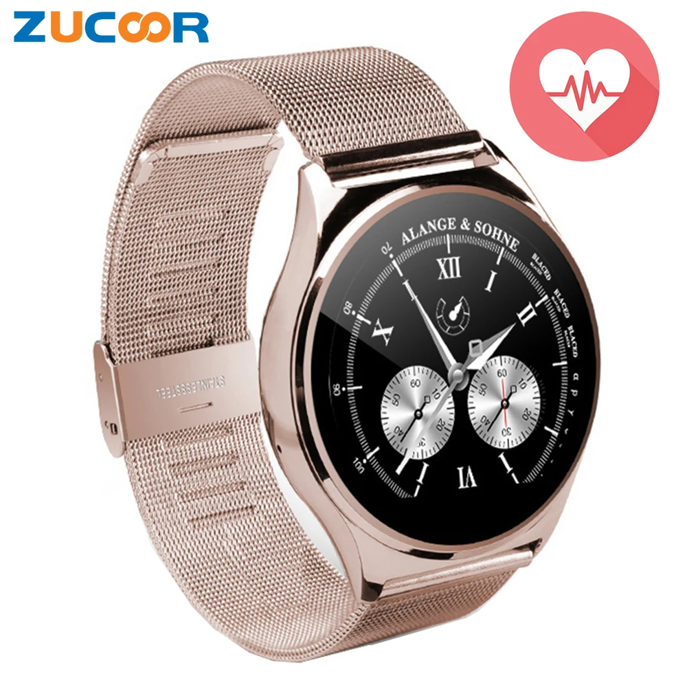 US03 Round Smart Watch Sport Clock Heart Rate Monitor WristWatch