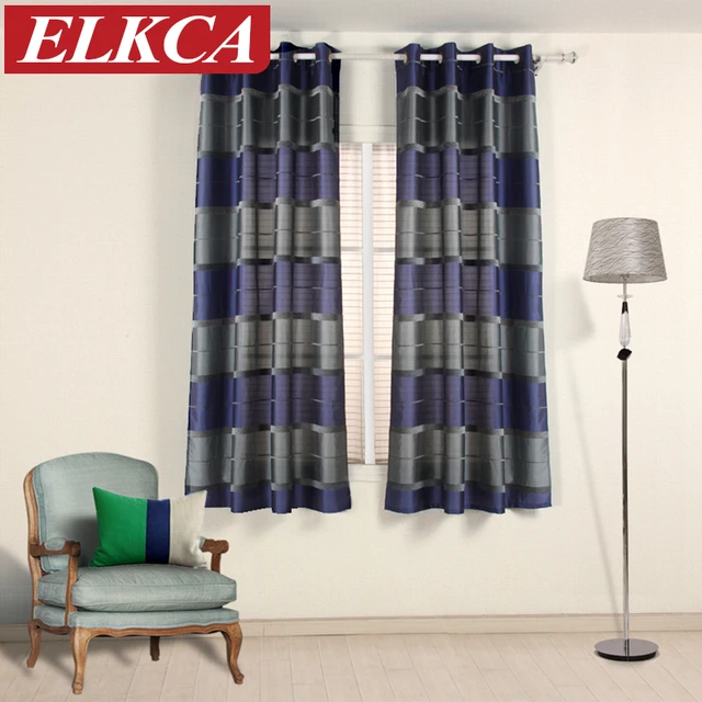 Special Bargain Striped Chenille Window Curtains For Living Room Special Bargain Striped Chenille Window Curtains For Living Room Short Kitchen Modern