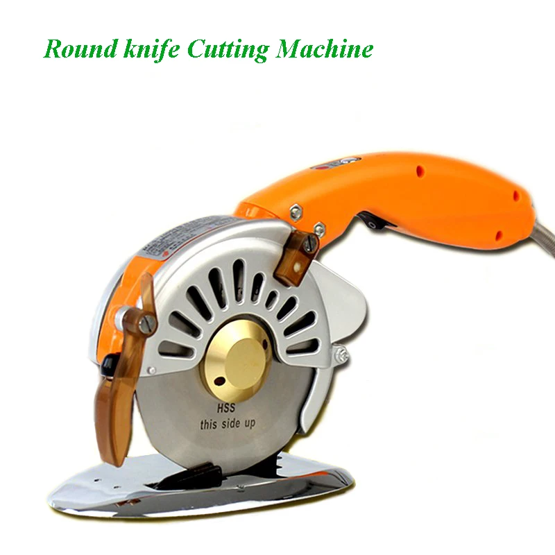 

110V/220V Electric Round Scissors Leather Clothing Cutting Machine Automatic Sharpening Direct Drive Electric Scissors RSC-100